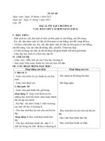 Giáo án Thủ công Lớp 3 - Tuần 20