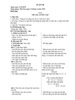 giao an chính khoa lop 3b - tuần 30