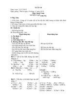 GA lớp 5 buổi 2 tuần 10