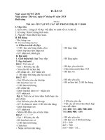 Giáo án lớp 2B tuần 33