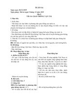 Giáo án lớp 5 Tuần 14 - Địa lí