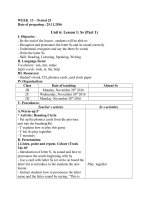 giáo an khối 2 tuần 13