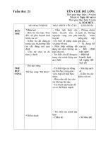 giáo án tuần 21 chủ đề ngày tết và mùa xuân nhánh ngày tết vui vẻ