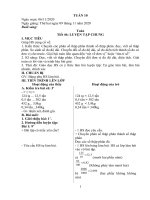 Giáo án lớp 5B - tuần 10