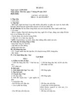 GA LỚP 3- TUẦN 2