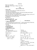 Giáo án lớp 5B - tuần 16