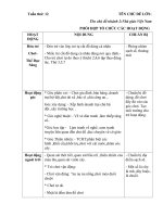 giáo án phụ tuần 12: Ngày nhà giáo việt nam