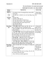 Giáo án phụ tuần 34 Trường tiểu học nhánh 2 Bé lên lớp 1