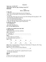 Giáo án lớp 2b tuần 3