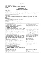 Giáo án lớp 1B tuần 1 buổi 2