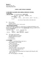 Tự chọn anh 6 chương trình mới 