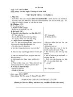 Giáo án tuần 31 Lớp 2A ( Buổi 2)