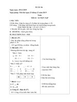 Giáo án lớp 1B tuần 106- Buối sáng