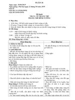 giáo án mĩ thuật lớp 1 2 3 4 5 - Tuần 31