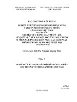 Nghiên cứu đánh giá trượt   lở, lũ quét   lũ bùn đá một số vùng nguy hiểm ở miền núi bắc bộ, kiến nghị các giải pháp phòng tránh, giảm nhẹ thiệt hại   phần 1 nghiên cứu xây dựng bản đồ phân vùng tai biến môi trường tự nhiên lãnh thổ việt nam
