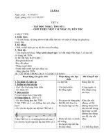 giáo án âm nhạc 4 tuần 6