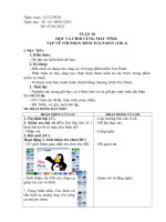 Học và chơi cùng máy tính. Tập vẽ với phần mềm Tux Paint