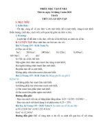 Phiếu học tập lớp 5 môn Toán, Tiết 113: Luyện tập