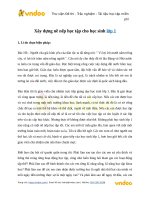 Sáng kiến kinh nghiệm lớp 1 xây dựng nền nếp học tập cho học sinh 