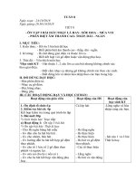 giáo án âm nhạc tuần 8 tất cả