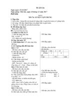 Giáo án tuần 16 lớp 3