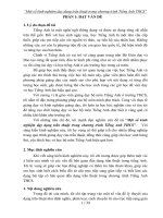 Skkn một số kinh nghiệm dạy dạng trần thuật trong chương trình tiếng anh THCS 