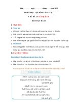 Phiếu học tập lớp 1 môn Tiếng Việt, Chủ đề 23: Tết quê em, Bài thực hành