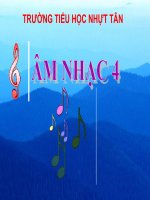 giáo án âm nhạc Điện tử lớp 4 tuần 2 tiết 2