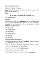 BÀI DẠY DỊA LÝ 7 - Tiết 43 Bài 42 : THIÊN NHIÊN TRUNG VÀ NAM MĨ  (TT)