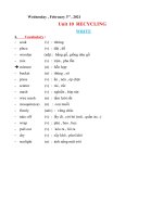 tiếng anh 82  thcs dương văn thì