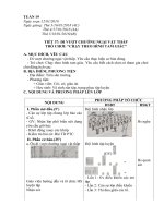 Giáo án TD lớp 4 tuần 19