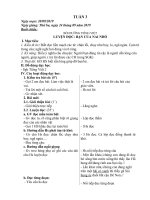 Giáo án tuần 3 lớp 2 (môn phụ)