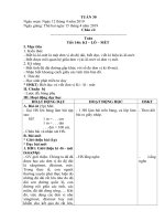 Giáo án Lớp 2 Tuần 30