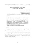 Đánh giá tài nguyên du lịch tự nhiên ở huyện Chư Păh, tỉnh Gia Lai
