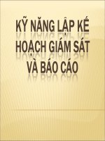 Tài liệu tập huấn kỹ năng giám sát, báo cáo các trường hợp bị xâm hại và bóc lột trẻ em cho nhóm trẻ em nòng cốt.