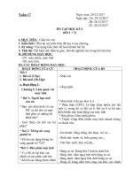 Giáo án tin học lớp 2 tuần 17