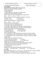 nội dung tự học môn công nghệ tuần 22  thcs nguyễn hiền