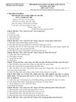 Đề Khảo sát giữa kỳ 2 Văn 8