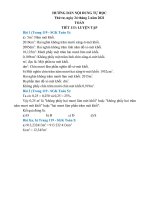 Hướng dẫn học tập lớp 5 môn Toán, Tiết 113: Luyện tập