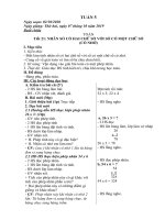 GIÁO ÁN TUẦN 5 LỚP 3C