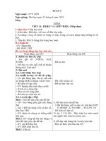 Giáo án lớp 4 tuần 3