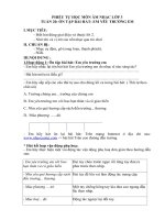 giáo án âm nhạc tuần 21 LỚP 3