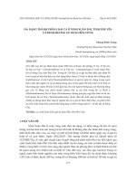 Đa dạng thành phần loài cá ở vịnh Xuân Đài, tỉnh Phú Yên và định hướng sử dụng bền vững