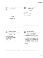 Bài giảng Tin học đại cương: Chương 5 - Học viện Nông nghiệp Việt Nam