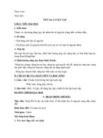 Tiết 64.Luyện tập