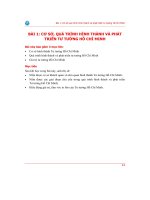 Bài giảng Tư tưởng Hồ Chí Minh - Bài 1: Cơ sở quá trình hình thành và phát triển tư tưởng Hồ Chí Minh