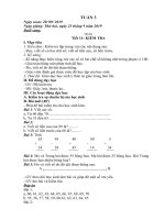 Giáo án tuần 3 lớp 2 (môn chính)