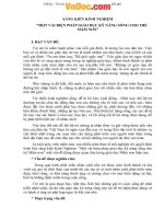 Sáng kiến kinh nghiệm   biện pháp giáo dục kỹ năng sống cho trẻ mầm non 