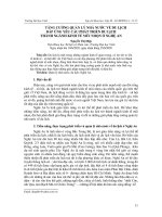 Tăng cường quản lý nhà nước về du lịch đáp ứng yêu cầu phát triển du lịch thành ngành kinh tế mũi nhọn ở Nghệ An
