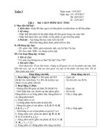 Giáo án tin học lớp 3 tuần 3